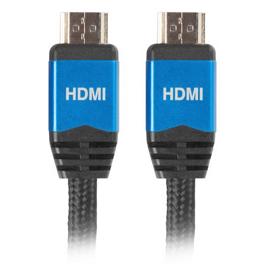 Lanberg aluminiowy kabel wideo HDMI-A męski 2.0 4K 1,8m