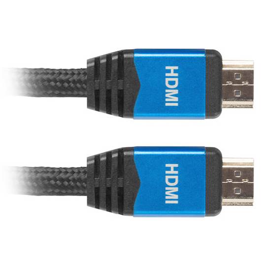 Lanberg aluminium HDMI-A male 2.0 4K video cable 3m
