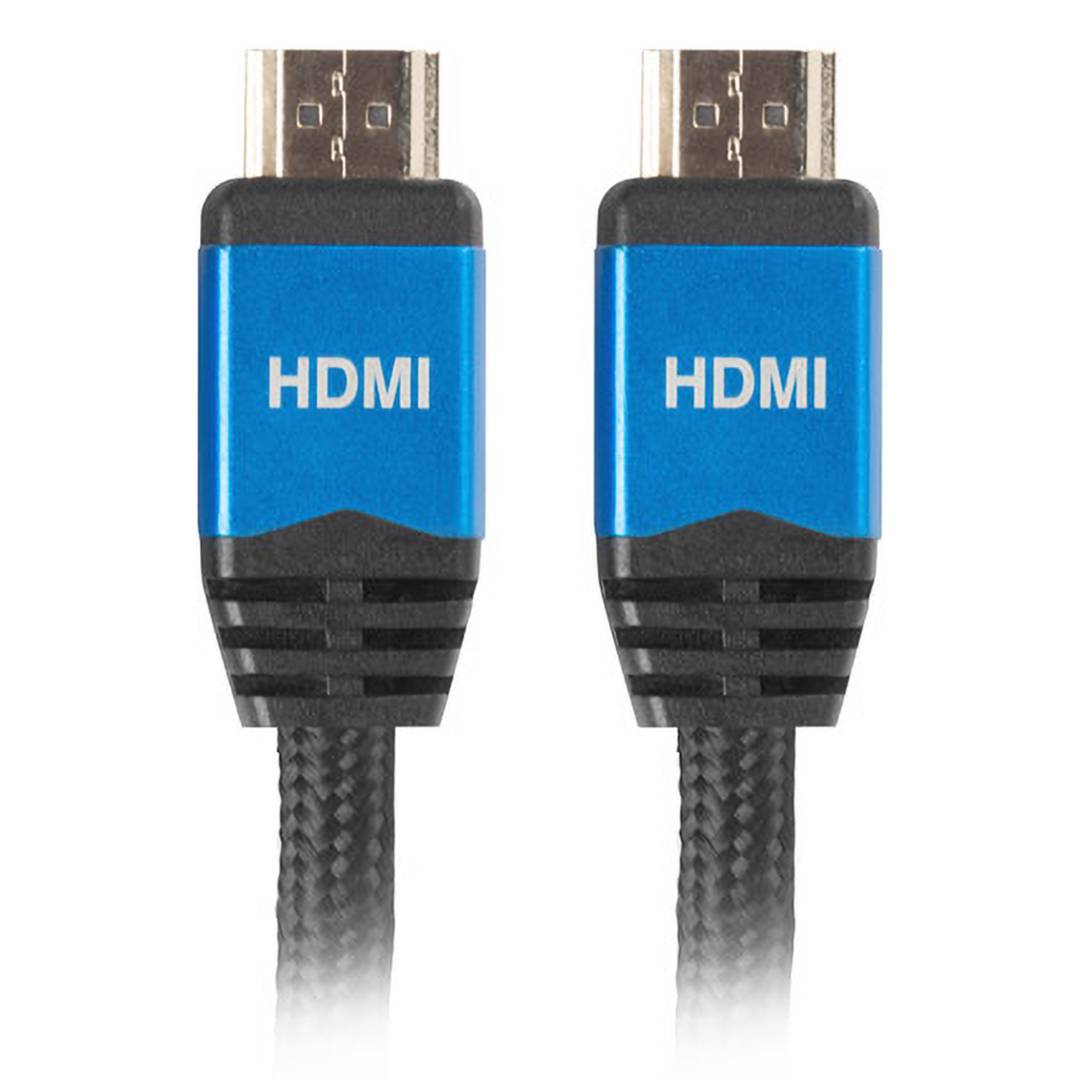 Lanberg aluminium HDMI-A male 2.0 4K video cable 3m