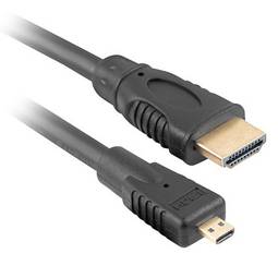 Lanberg HDMI 1.4 4K HDMI-A/M to Micro HDMI-D/M video cable 1m