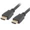 Cable HDMI Lanberg CA-HDMI-11CC-0010-BK HDMI 1.4 macho Alta velocidad 1m Negro