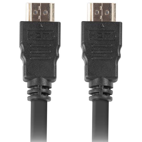 Cable HDMI Lanberg CA-HDMI-11CC-0010-BK HDMI 1.4 macho Alta velocidad 1m Negro