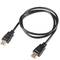Cable HDMI v1.4 macho a macho de 1 m de color negro de Lanberg CA-HDMI-15CC-0010-BK