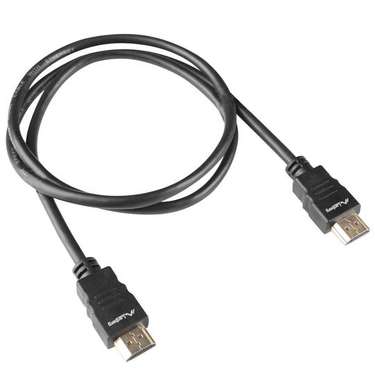 Lanberg HDMI v1.4 male naar male kabel 3m zwart CA-HDMI-15CC-0030-BK
