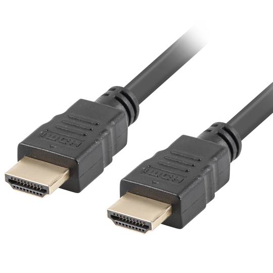 Confezione da 10 unità Cavo HDMI v1.4 maschio a maschio 1 m Lanberg colore nero CA-HDMI-13CC-0010-BK