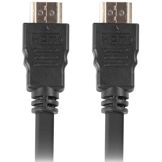 Pack de 10 unitats cable HDMI v1.4 mascle a mascle de 5 m de Lanberg color negre CA-HDMI-13CC-0050-BK