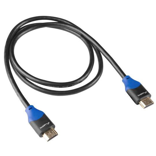 Lanberg HDMI v2.0 macho para macho 1,8 m 4K cabo preto CA-HDMI-15CU-0018-BK