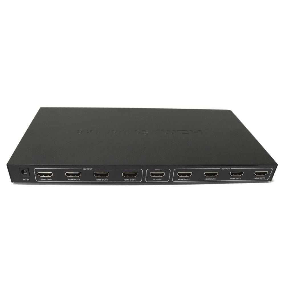 Multiplicador de 8 portas HDMI de vídeo