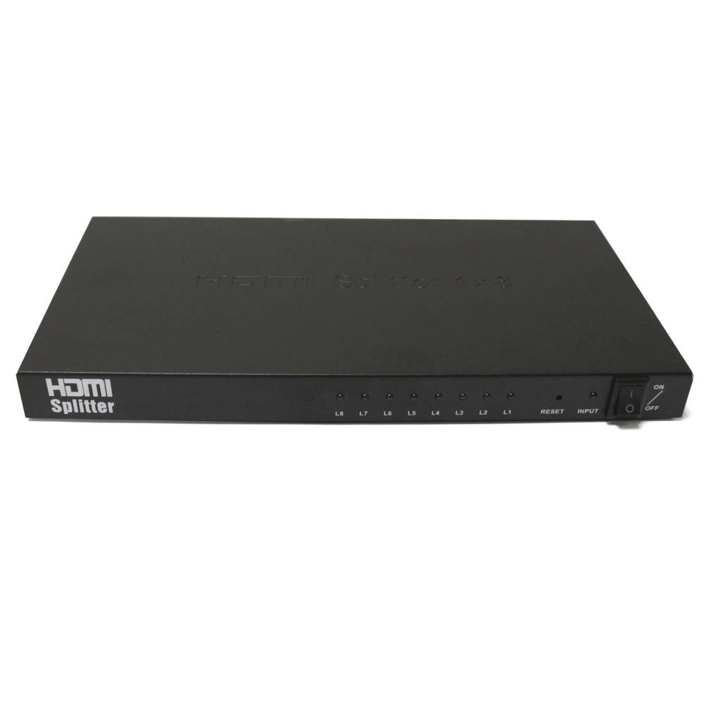 Multiplicador de 8 portas HDMI de vídeo