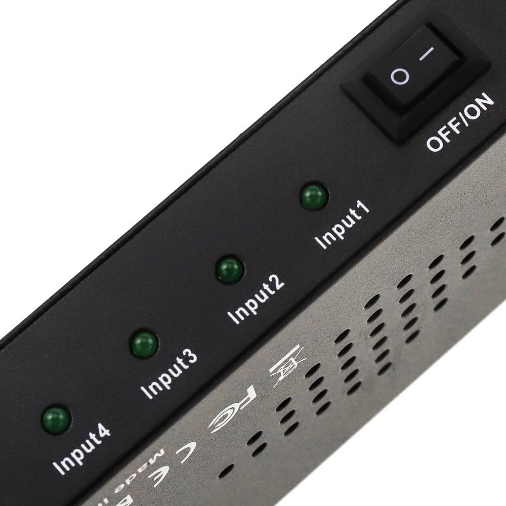 4-port HDMI Selector input and PIP