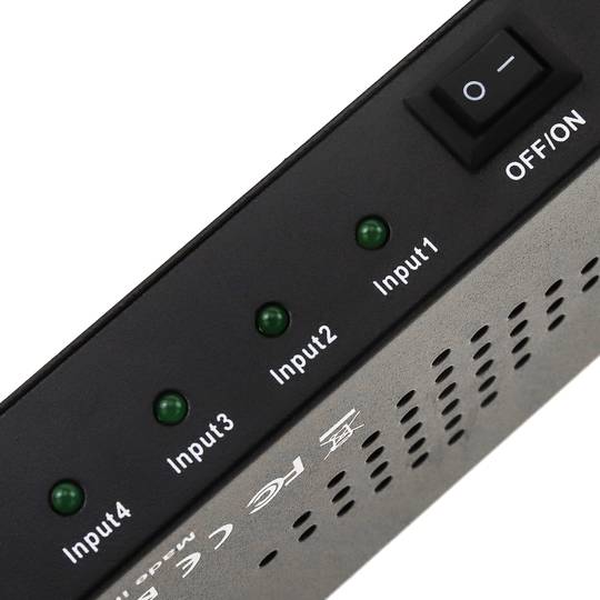 4-port HDMI Selector input and PIP