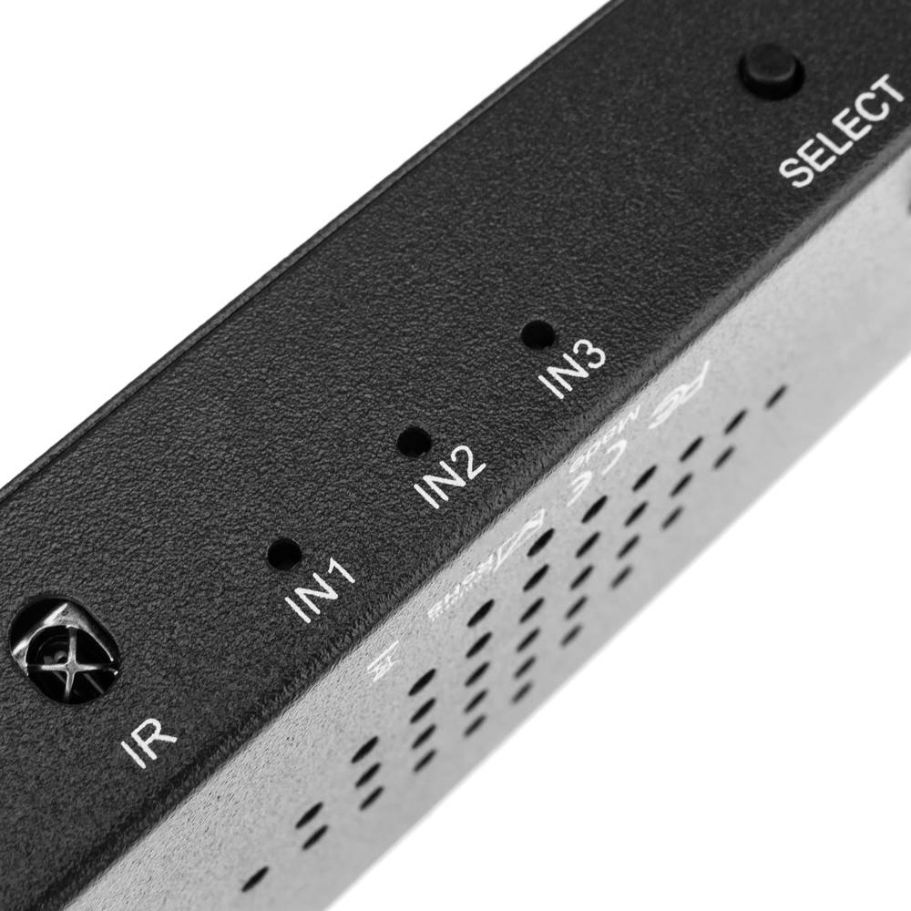 HDMI selector with remote control (3 IN to 1 OUT)
