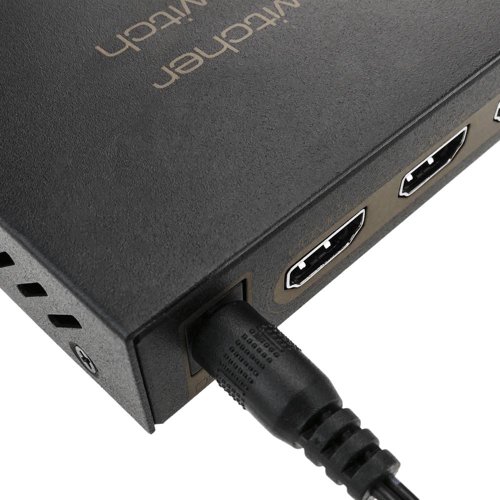 HDMI-Switch mit Fernbedienung 5 Eingänge und 1 Ausgang 4K