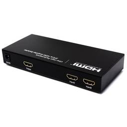 Commutateur HDMI avec amplificateur et télécommande 3 ports