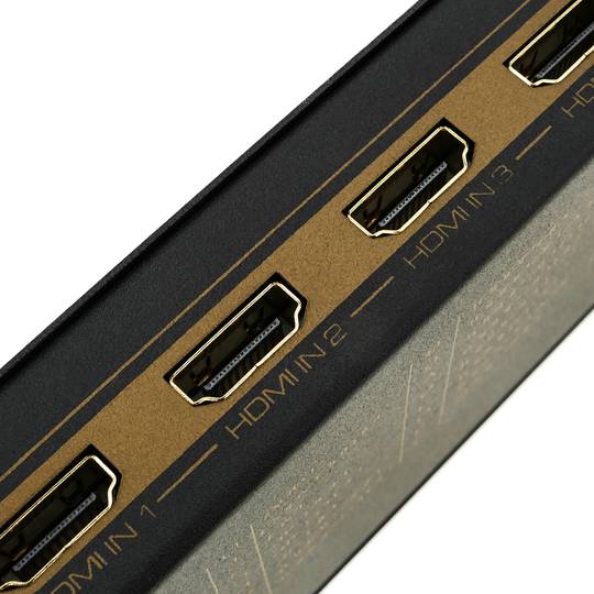 Przełącznik HDMI z 4 wejściami audio na 1 wyjście HDMI i 1 analogowe wyjście audio