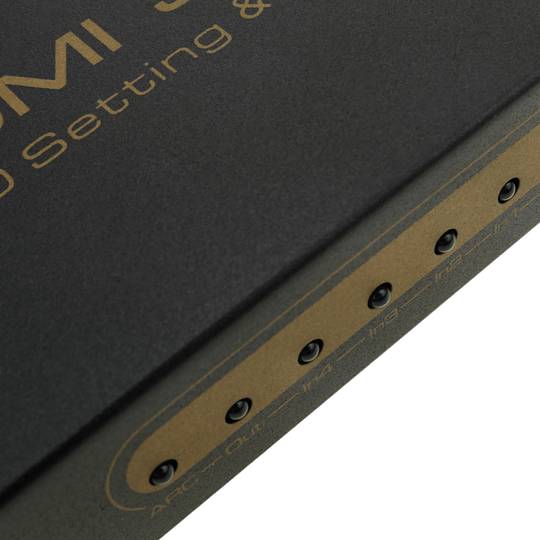 Przełącznik HDMI z 4 wejściami audio na 1 wyjście HDMI i 1 analogowe wyjście audio