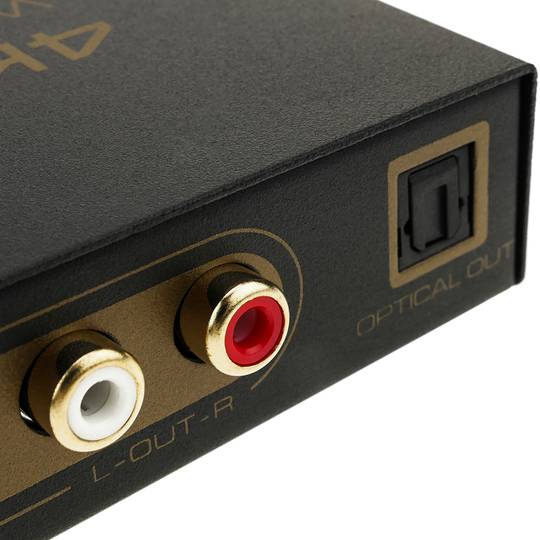 Przełącznik HDMI z 4 wejściami audio na 1 wyjście HDMI i 1 analogowe wyjście audio
