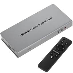 Selettore matrice HDMI con audio di 4 ingressi 1 uscita e con controllo remoto