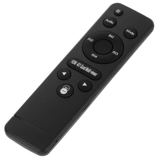 Seletor matriz HDMI com áudio de 4 entradas 1 saída e com controle remoto