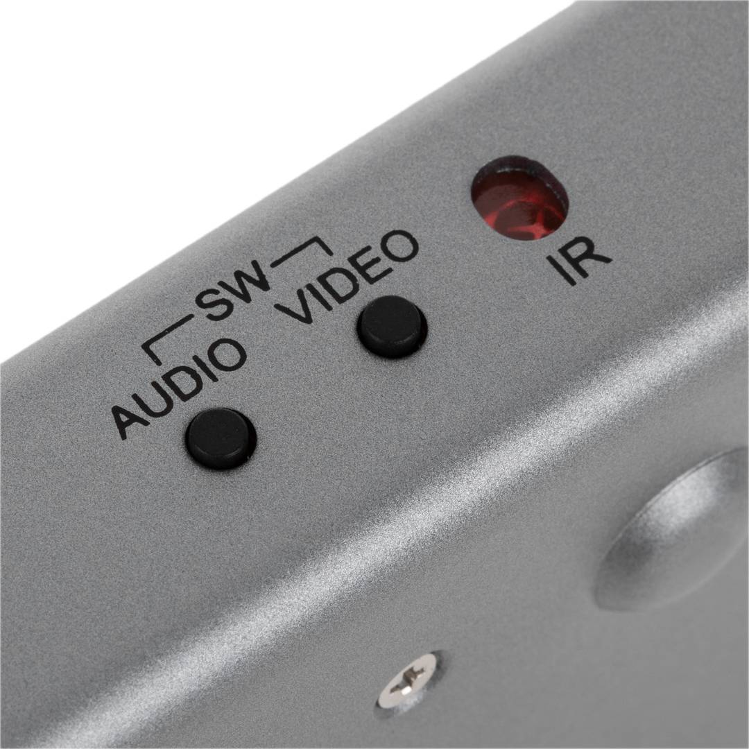 Seletor matriz HDMI com áudio de 4 entradas 1 saída e com controle remoto