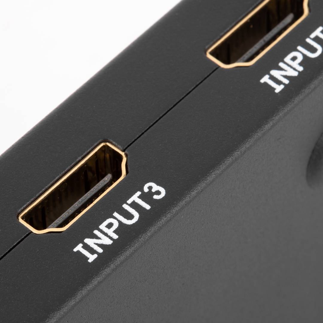 Selektor matrycy HDMI z 4 wejściowym wyjściem audio 2