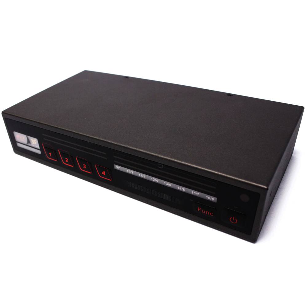 Selector matricial HDMI con audio de 4 entradas 16 salida