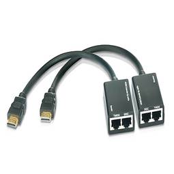 Extensor HDMI por cable UTP (30m a 1080p 2xUTP con latiguillo)
