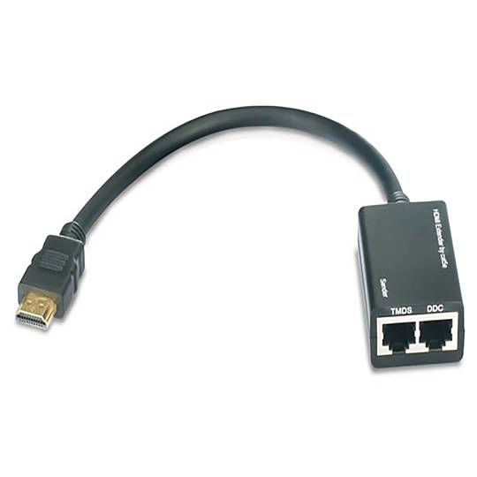 Extensor HDMI per cable UTP (30m a 1080p 2xUTP amb cable)