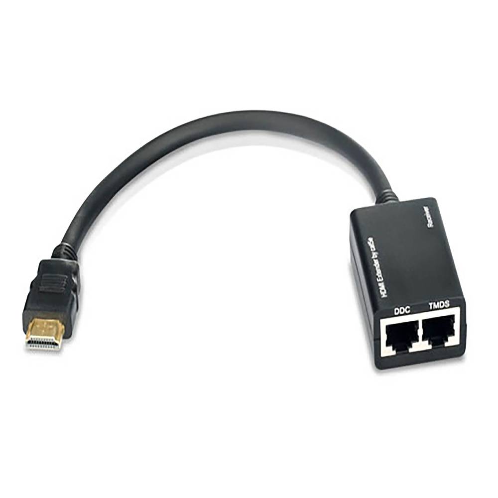 Extensor HDMI per cable UTP (30m a 1080p 2xUTP amb cable)