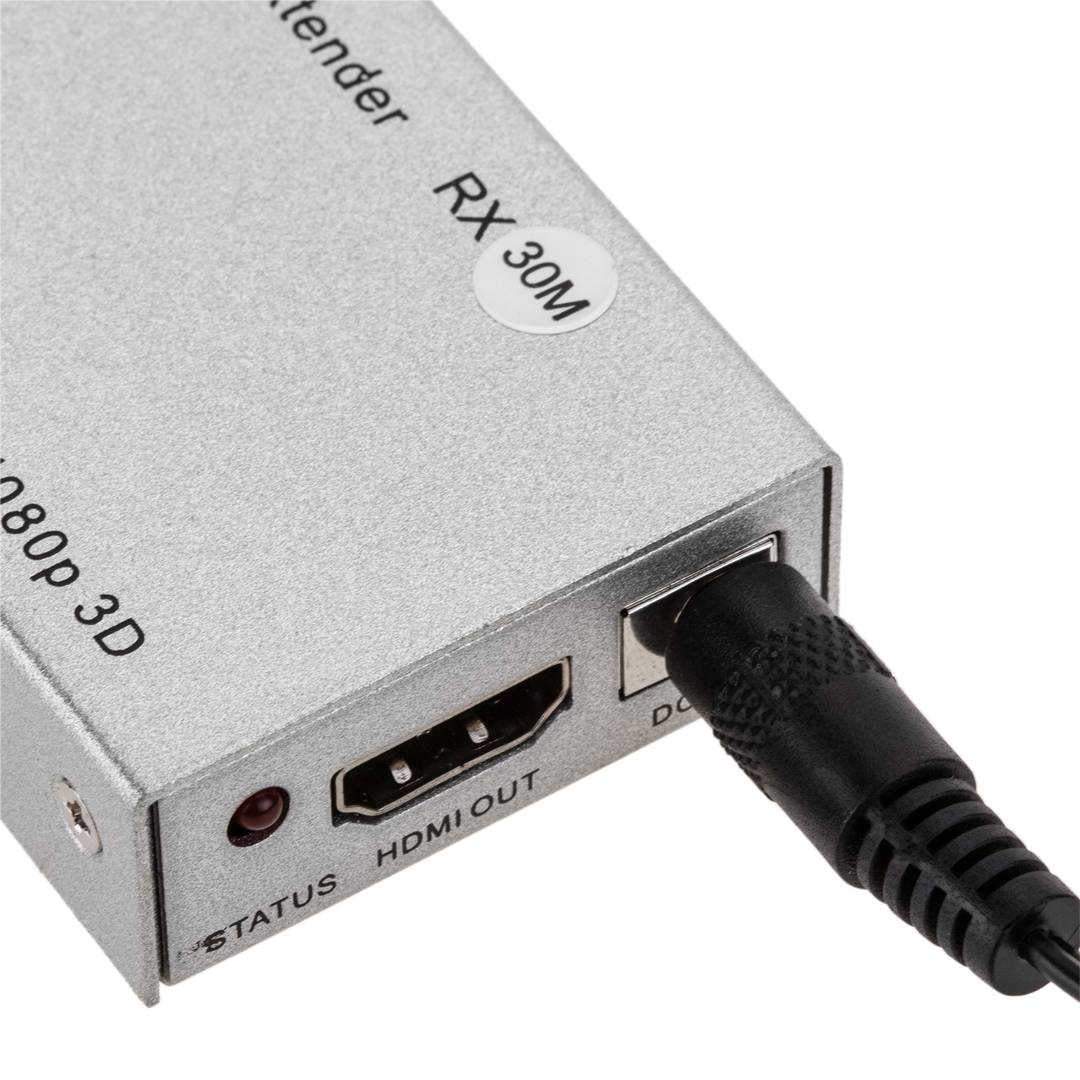  Adaptador de señales HDMI, terminal con caja de cubierta  plástica para placa conectora : Herramientas y Mejoras del Hogar