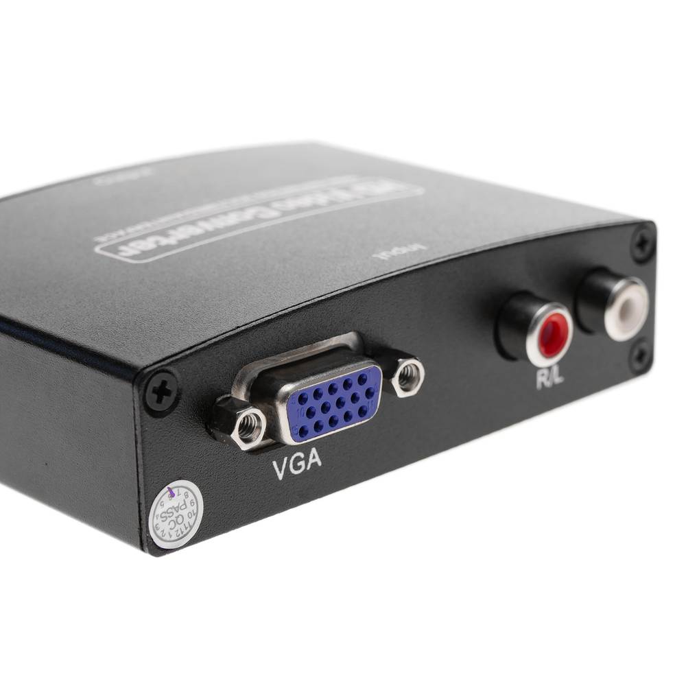Conversor de VGA y àudio a HDMI