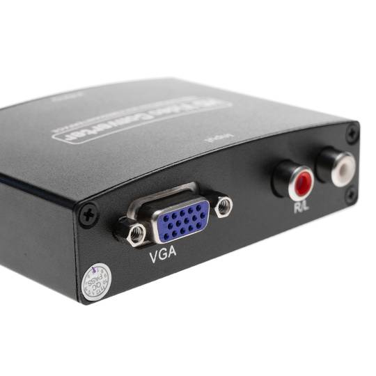 Conversor de VGA y àudio a HDMI