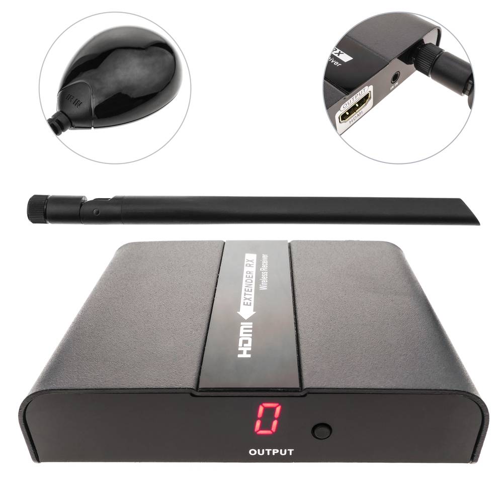Draadloze ontvanger HDMI 5.8 GHz 50m FullHD HDTV 1080p