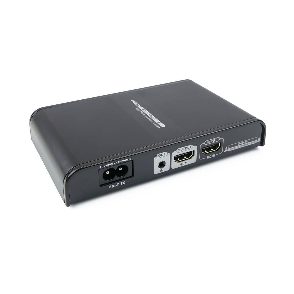 Transmisor HDMI HDbitT a través de red eléctrica PowerLine 300m con IR