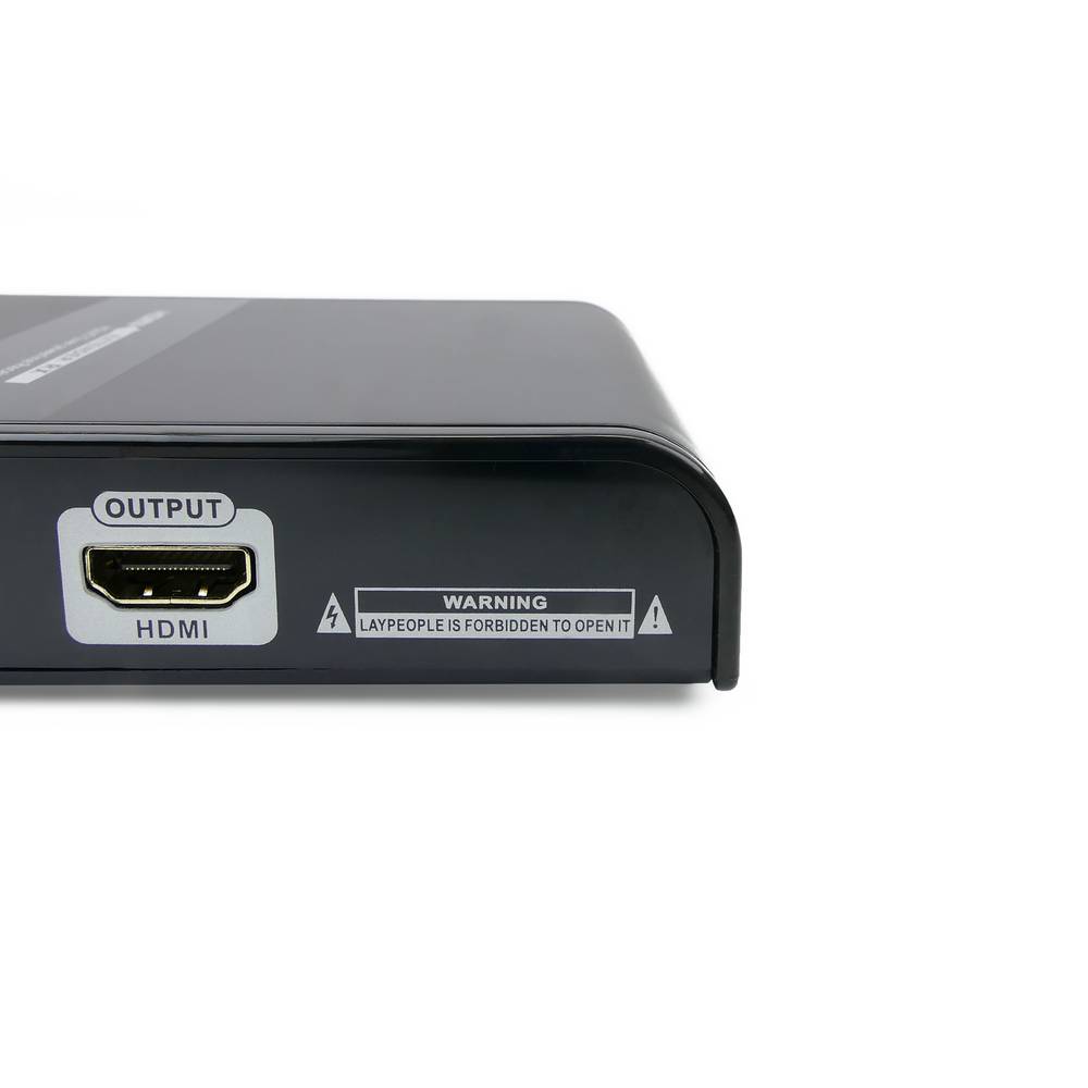 Transmisor HDMI HDbitT a través de red eléctrica PowerLine 300m con IR