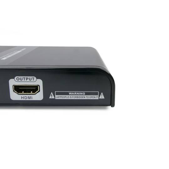 Transmisor HDMI HDbitT a través de red eléctrica PowerLine 300m con IR