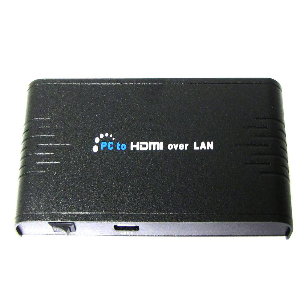 Komputer PC do HDMI i USB przez TCP / IP LAN
