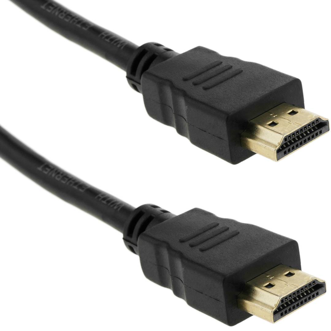 High Speed Cable Mini HDMI to HDMI Male / Male 1.8m Black - HDMI Cables -  Multimedia Cables - Cables and Sockets