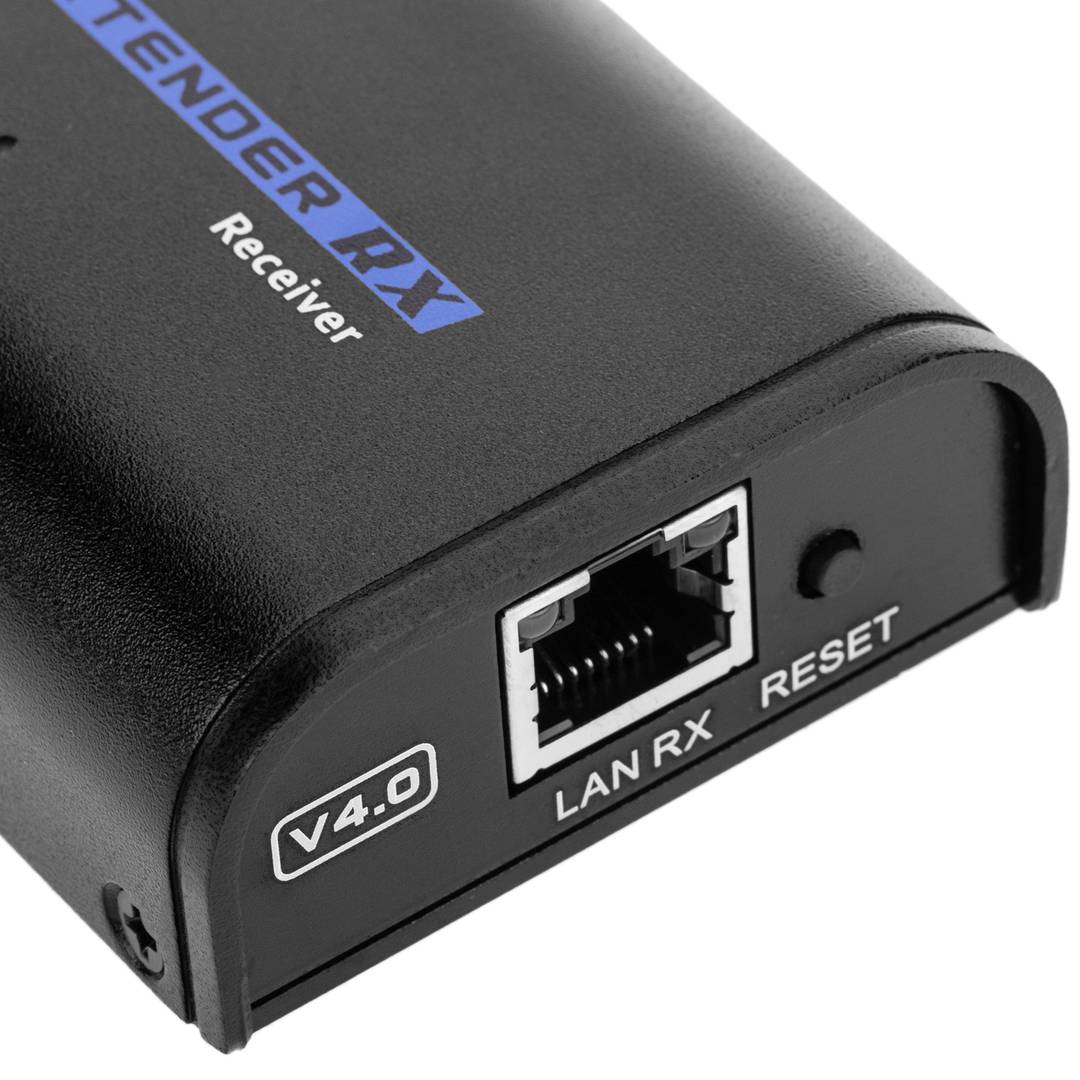Extensor multiplicador HDMI a través de LAN Tx y Rx