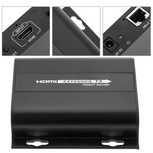 Emissor extensor multiplicador HDMI a través d'Ethernet amb infrarojos