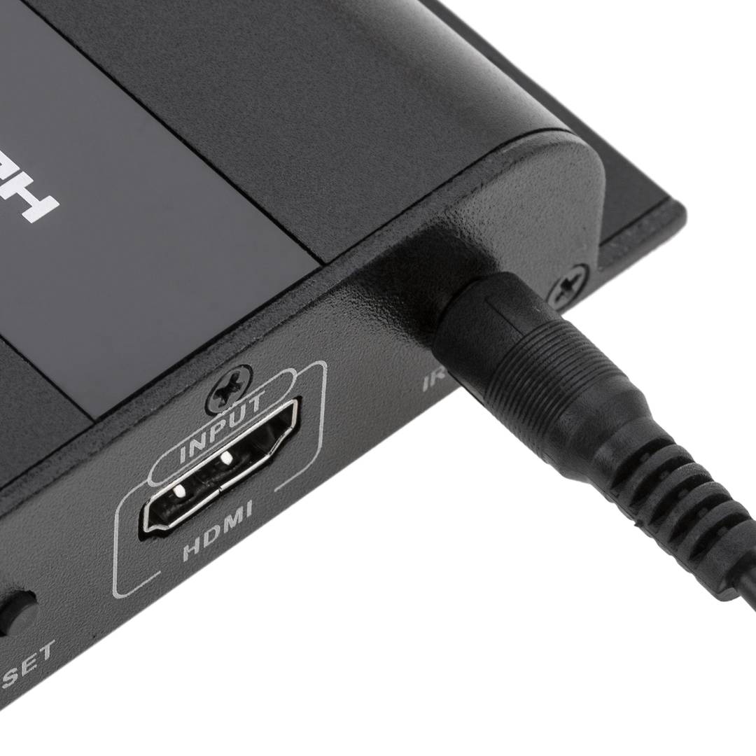 Emissor extensor multiplicador HDMI a través d'Ethernet amb infrarojos