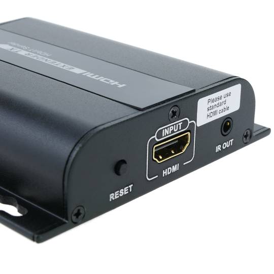 Vergroter en vermenigvuldiger HDMI via LAN Tx en Rx met IR