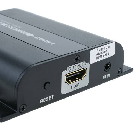 Extensor y multiplicador HDMI a través de LAN Rx con IR