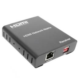 Extensor y multiplicador HDMI a través de LAN Rx compatible IR y TCP/IP