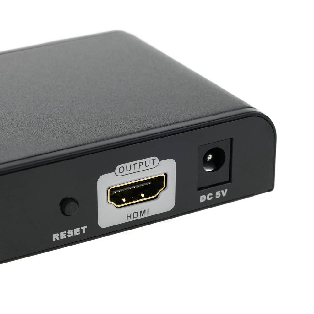 Wielokrotna transmisja HDMI kablem koncentrycznym CATV DVB-T Rx