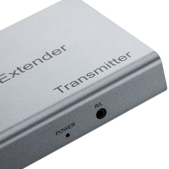 Przedłużacz KVM 4K HDMI USB IR przez Ethernet do 120m nadajnik i odbiornik
