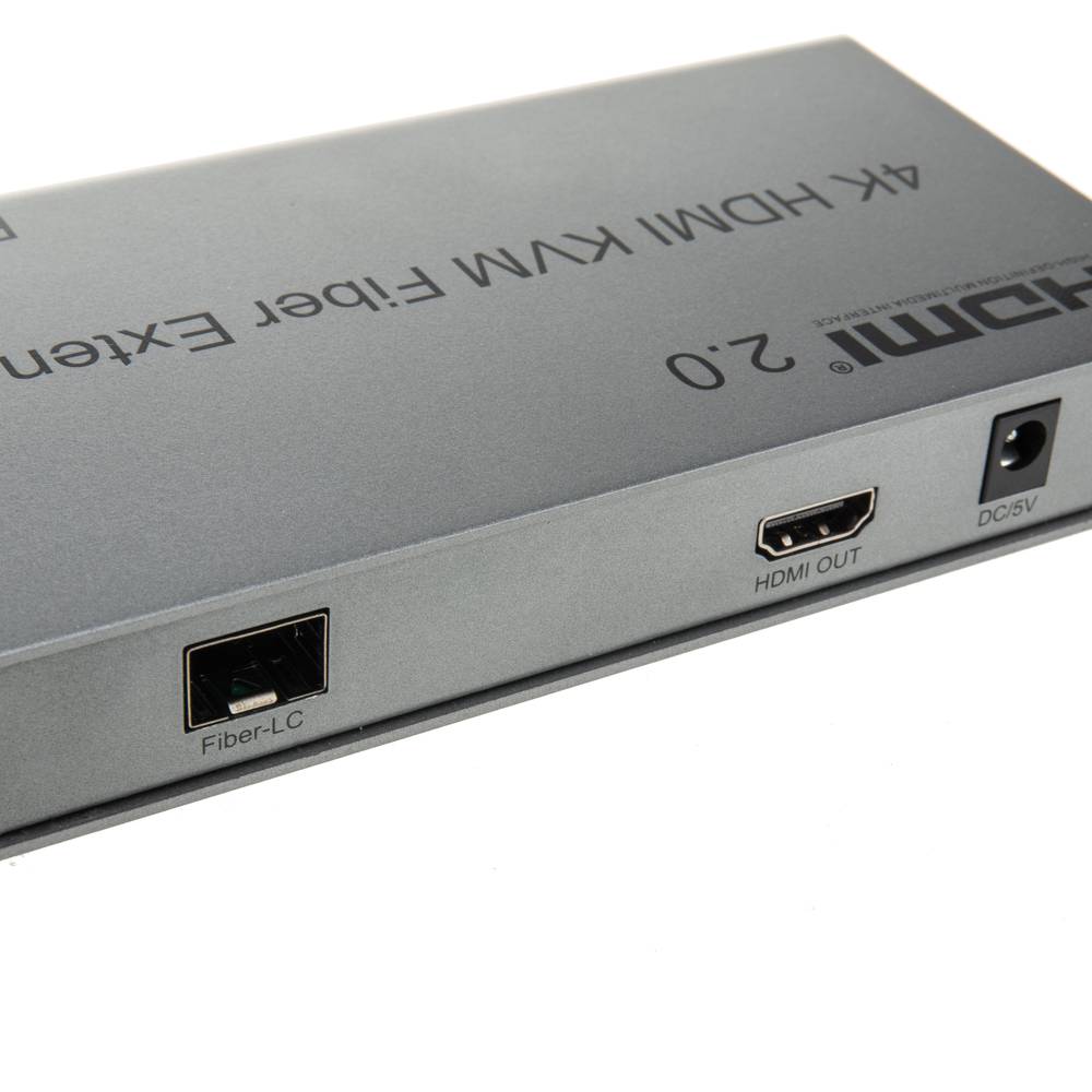 4K HDMI 2.0 Extender KVM USB through fiber optics LC 10 Km sender