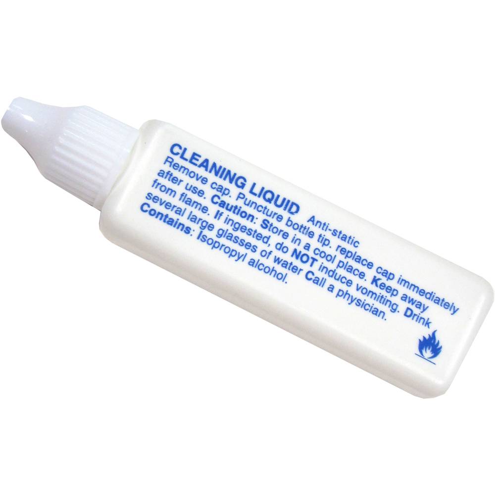 Fluido de limpeza para fibra ótica