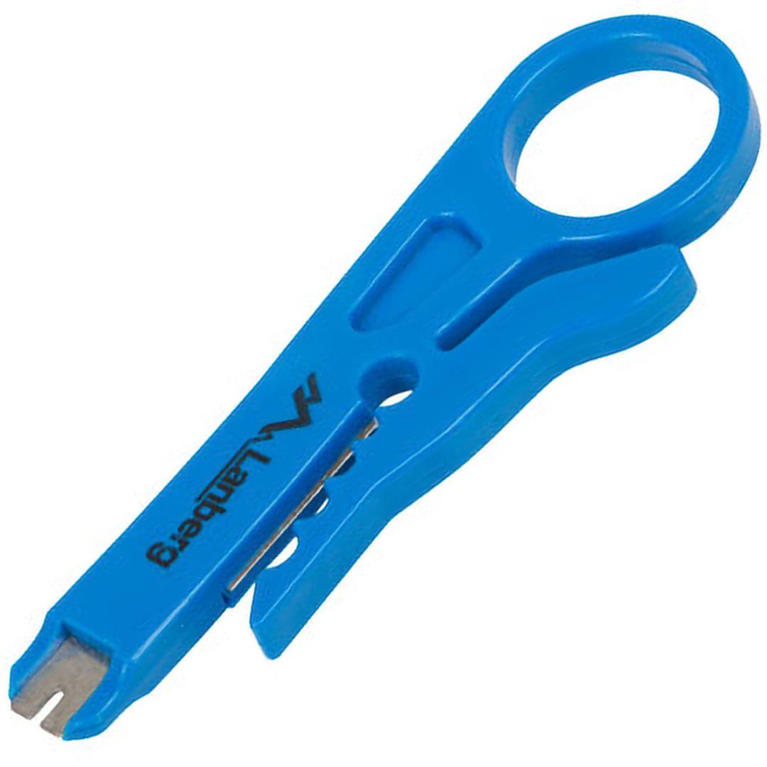 Pince à dénuder universelle multifonctionnelle Lanberg pour les câbles LAN, PC, Audio, SPT-1 et 2