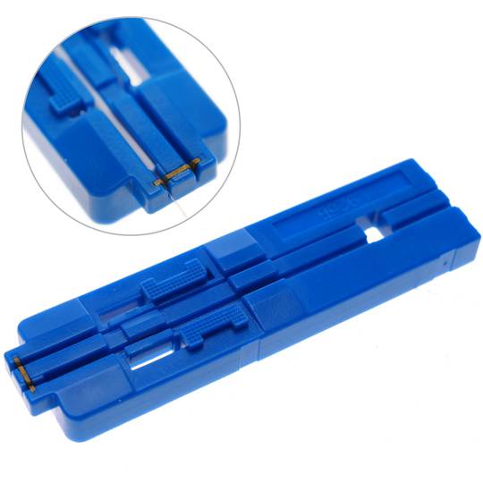 Boîtier en aluminium avec un kit d'outils en fibre optique